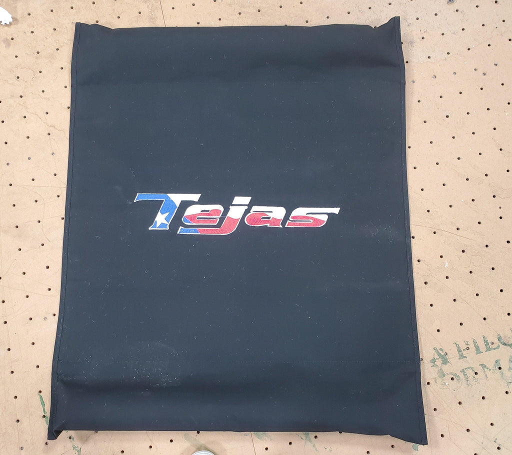 Custom 30"W X 36"L SUNBRELLA Canvas Gunwale Boarding Mat - Matworks