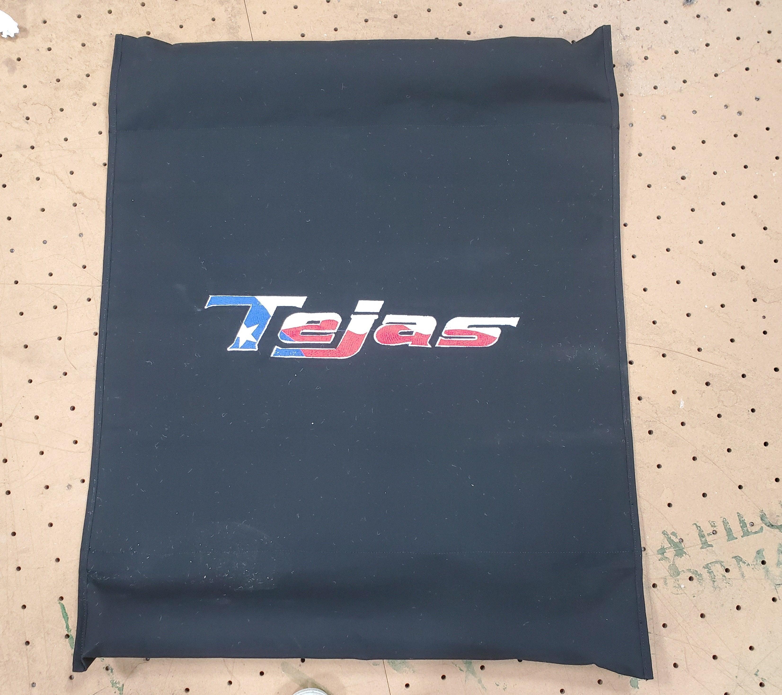 Custom 30"W X 36"L SUNBRELLA Canvas Gunwale Boarding Mat - Matworks